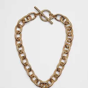 Banana Republic Factory Gold Link Necklace toggle